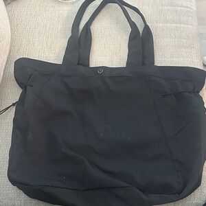 lululemon athletica Black Duffel Bag